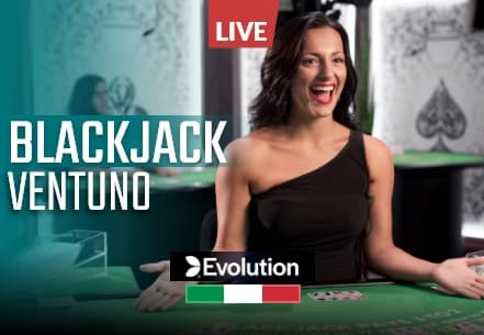 Blackjack Ventuno Live