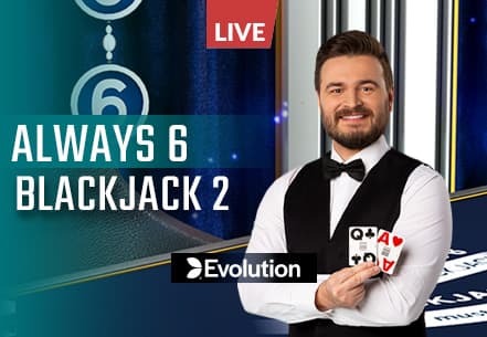 Always 6 Blackjack 2 live su Eurobet
