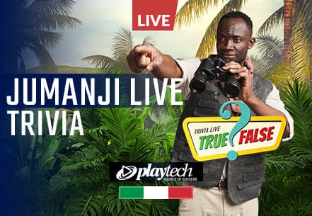 Jumanji Live Trivia