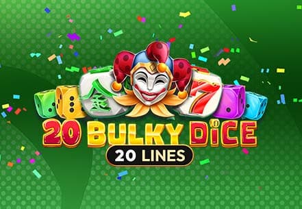 20 Bulky Dice slot machine live su Eurobet
