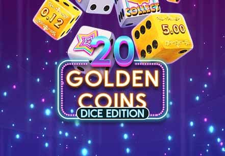 20 Golden Coins Dice Edition slot machine live su Eurobet