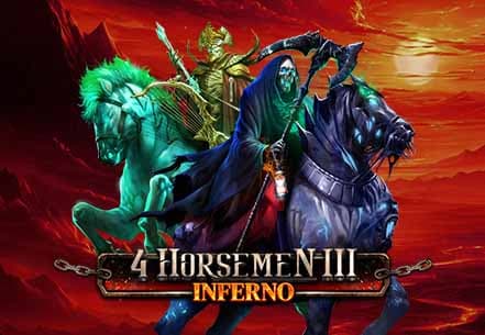 4 Horsemen 3 - Inferno slot machine live su Eurobet