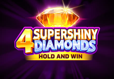 4 Supershiny Diamonds: Hold and Win slot machine live su Eurobet