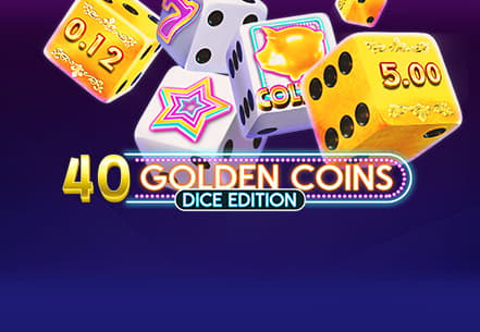 40 Golden Coins Dice Edition slot machine live su Eurobet