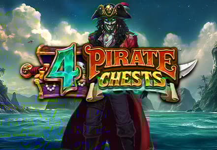 4 Pirate Chests