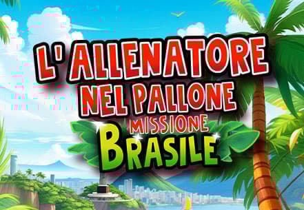 Allenatore nel pallone Missione Brasile slot machine live su Eurobet