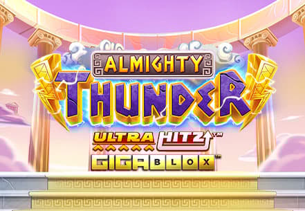 Almighty Thunder Ultrahitz Gigablox slot machine live su Eurobet
