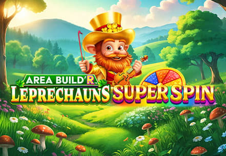 Area Build'R Leprechauns Super Spin slot machine live su Eurobet