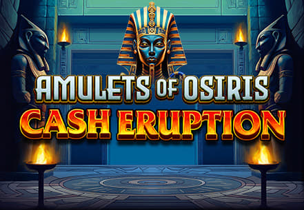 Cash Eruption Amulets of Osiris slot machine live su Eurobet