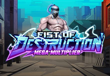 Fist of Destruction Megamultiplier slot machine live su Eurobet