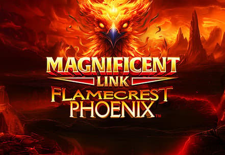 Magnificent Link Flamecrest Phoenix slot machine live su Eurobet