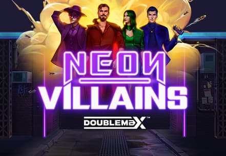 Neon Villains DoubleMax slot machine live su Eurobet