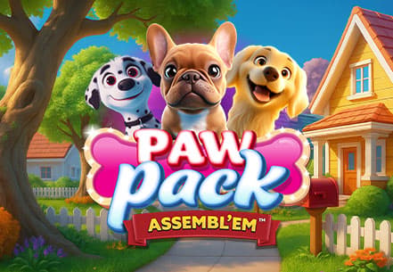 Paw Pack Assembl'em Slot machine live su Eurobet