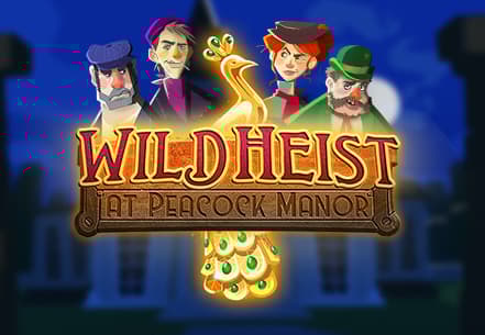Wild Heist at Peacock Manor slot machine live su Eurobet