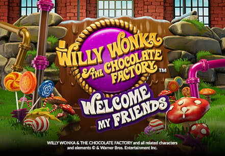 Willy Wonka and the Chocolate Factory: Welcome, My Friends slot machine live su Eurobet